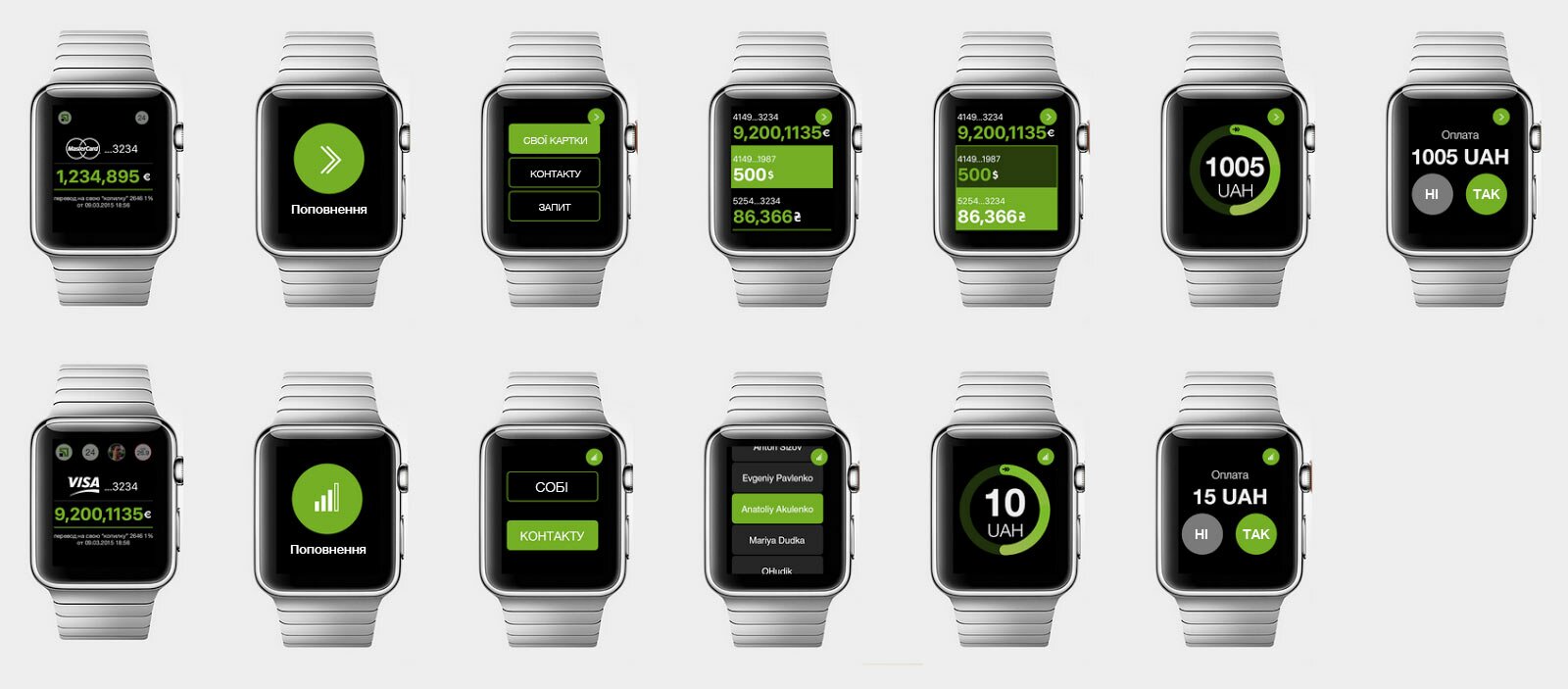 ПриватБaнк розробив додаток Приват24 для Apple Watch