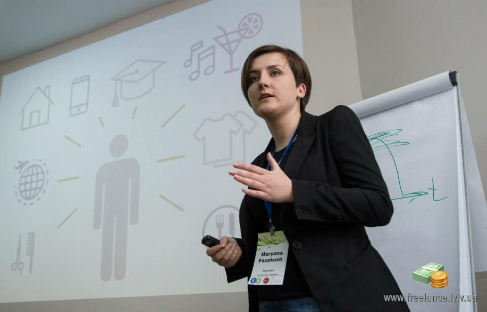 Правила успішного фрілансу на Lviv Freelance Forum 2015: Марія Фозекош